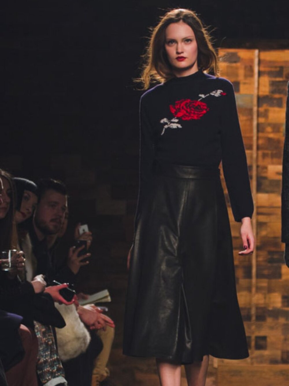 Billy Reid Bedford Leather Skirt SZ 2